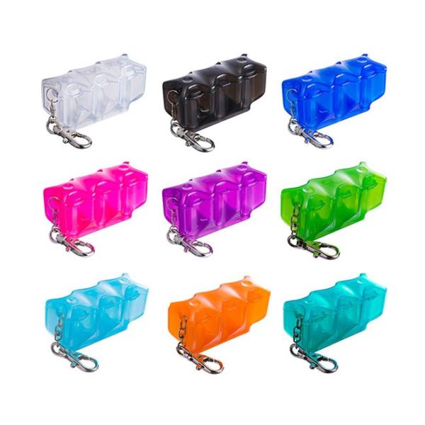 ■商品仕様スペックデータ素材：ポリプロピレンサイズ(約)：H4.5cm×W8.0cm×D3.0cm■収納概要・フライトorダーツ×1set(3個)■商品説明(2019.09.27 新色追加)フライトを変形や破損から保護する、コンパクトでカラ...