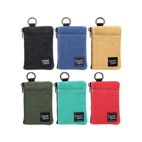 ■商品仕様スペックデータサイズ(約)：H12.0cm×W8.0cm×D1.6cm重量(約)：24g付属品・丸型カラビナ×1個収納概要・カードポケット×1・ジップポケット×1■商品説明(2022.11.28 発売商品)様々な「ちょっと入れ」に...