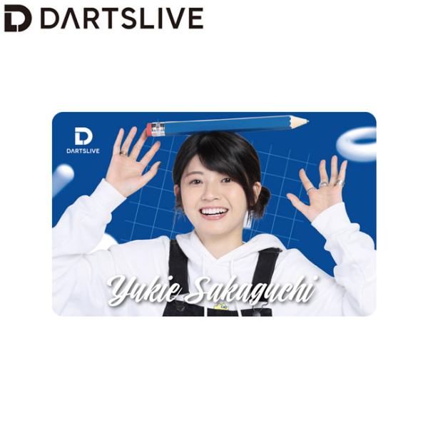 DARTSLIVE PLAYER GOODS第五弾 坂口優希恵選手 (ダーツ カード