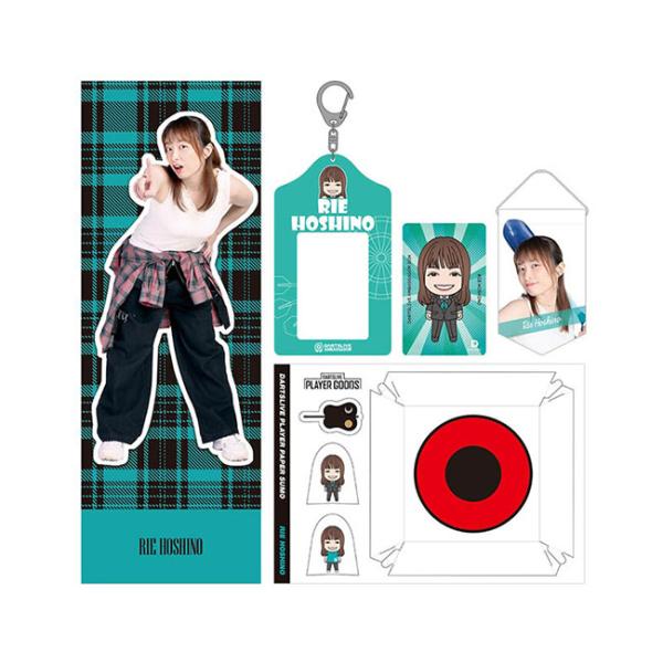 激レア 非売品 星野理絵 ダーツライブオフィシャルプレイヤー ダーツライブカード ダーツライブ プレイヤーグッズ2024 PLAYERセット 星野理絵さん