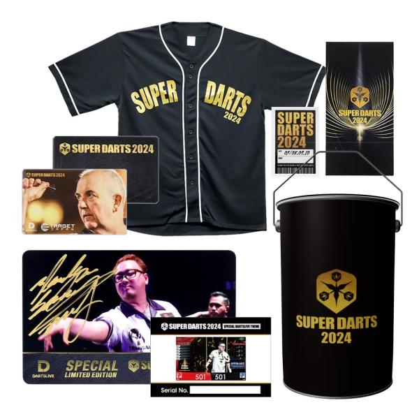 SUPER DARTS 2024 優勝記念 OFFICIAL GOODS : Darts Shop TiTO