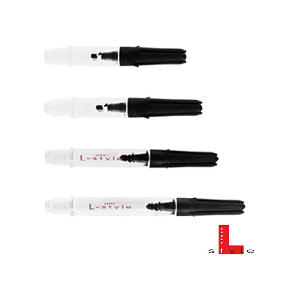 ダーツ Lシャフト Carbon Silent Straight カーボン サイレント クリア(ポスト便OK/2トリ)