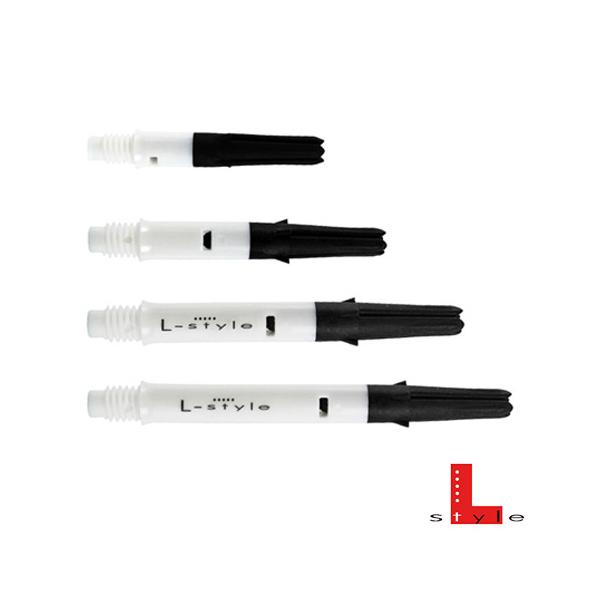 ダーツ Lシャフト Carbon Silent Straight カーボン サイレント ホワイト(ポスト便OK/2トリ)