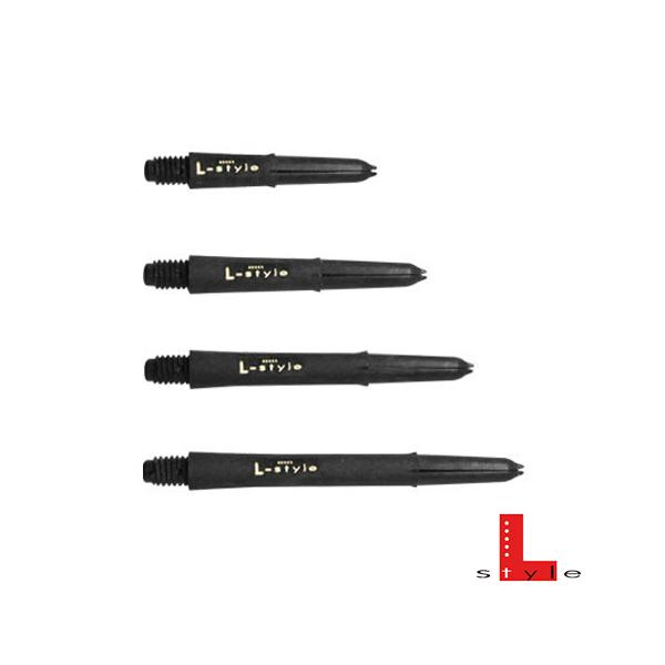 LAROシャフト 190 クリア 9セット 箱無し ダーツシャフト【トリニダード×ラロ】190 クリアブラック