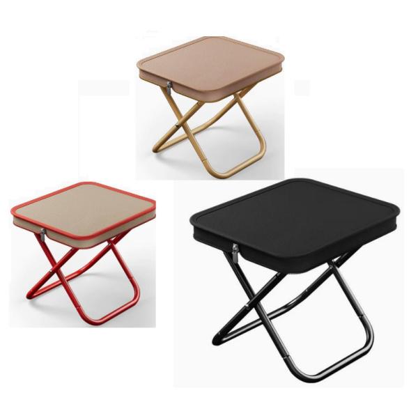 【コンパクトに収納】コンパクトに折り畳んだ状態で収納できるので、鞄・バッグに入れて持ち運ぶ際に便利です。また、座面が表側に来る形になるので、収納の際に、椅子の足に付いた泥等でバッグや他の荷物を汚しません。