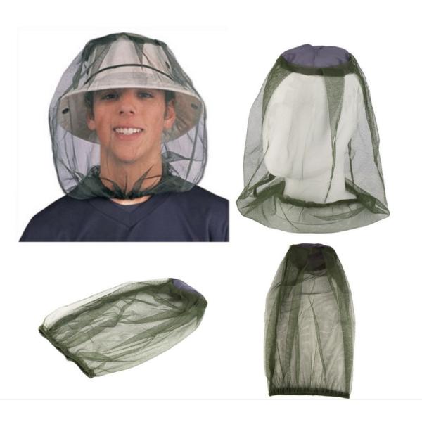 害虫から顔・首・頭を保護　かぶるだけのかんたん装着ネット防虫対策:高密度の網状メッシュ、やぶ蚊、虫、蜂、アブ、ブヨ、ハエ などからの 顔や首の虫刺され、耳元の羽音はとても不快感を与えます、また日焼け止めにも効果的。快適な装着感:適度な網目の...