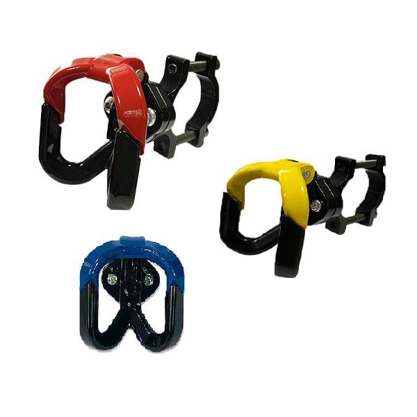 コンビニフック オートバイハンドルバーフック 汎用 お買い物袋ぶら下げ ヘルメット バッグ ボトル 小物置く 耐久性バイクや自転車でお買い物をした際の袋を吊り下げるフックになります。ファッショナブルで実用的なダブルフックデザイン、あなたのバ...