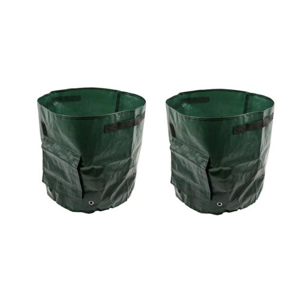 2個セット 根菜対応 プランター じゃがいも さつまいも 鉢植え 屋内 屋外 家庭菜園 栽培 根菜 dar-potebag2s