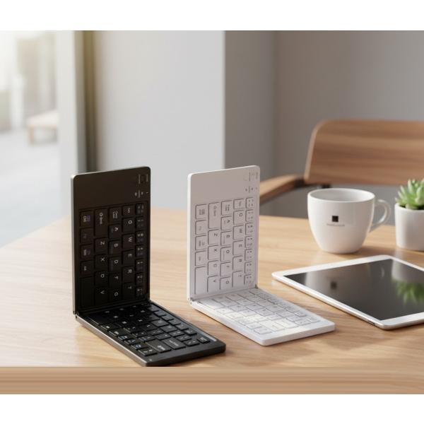 Windows10/11対応 Android ios対応 折畳式 無線 薄型 キーボード  パソコン PC 周辺機器 無線 USB ワイヤレス コードレス スタイリッシュ スリム コンパクト 折