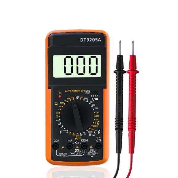 電流、電圧（直流・交流）、抵抗、導通チェックの測定に対応。幅広いレンジの切り替えにより、高い精度での各測定が可能です。AC/DC電流・電圧、抵抗、静電容量、トランジスタHfeを測定できるマルチメーター。電子機器や電気システムの作業に適し、趣...