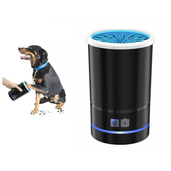 ※こちらの商品は代引対応が出来ない商品となります代引でのご注文の場合はキャンセルとなります。使い方は簡単！足洗いカップの中にペット用のソープを入れて、中に足を1本づつ入れて電源ボタンを押すだけで洗えます。約30秒でシリコンブラシが汚れた肉球...