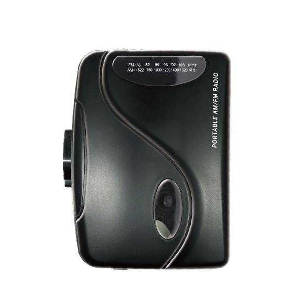 HAC4531 ポータブルラジカセ ポータブルラジオカセット 有線イヤホン付 ポータブルAM/FMラジオ ポータブルラジオコンパクトだから持ち運びに便利持ちやすいラウンドフォルム1台あると安心　もしもに備えて有線イヤホン付き※市販のイヤホン...