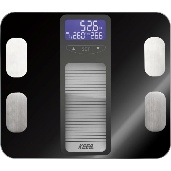 ボディーバランスを簡単チェック。マクロス ボディーバランス体組成計 RY-MEHR-37●左右の体重を想定してボディバランスを簡単チェック。●「体重」「体脂肪率」「水分率」「筋肉率」「推定骨量」「内臓脂肪」「BMI」「基礎代謝」を測定出来る...