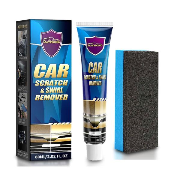 キズ消し リムーバー 60ml クリーム 車 傷消し 傷修理 簡単 研磨 カーケア スクラッチ 修復 塗装表面 補修