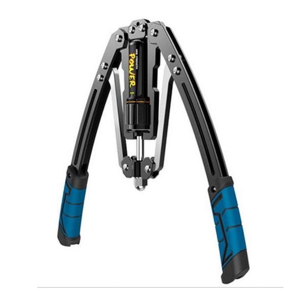 【超強い上半身トレーニング】この小さなアームバーを使えば、上半身の丈夫な体が得られます。大胸筋を中心に上腕二頭筋、三角筋（肩）、腹筋、腕筋、背筋上部など上半身の筋トレができる、家トレ用の最新式アームバーです。ムバーに対して、第4世代の油圧式...