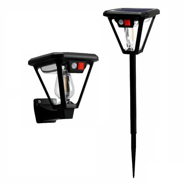 ●程良い灯りで庭をおしゃれに演出すっきりした昼光色の灯りで玄関先や庭（木・花・芝生）をさわやかにライトアップさせてくれます。広範囲を明るく均等に照らし明暗が美しく映せます。庭に電源がなくて困る方はソーラーライトを導入すれば住まいの印象をガラ...