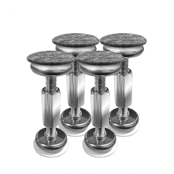 4個セット 家具固定 ミニ突っ張り棒 56-76mm ベッド固定器 転倒防止 地震対策 家具転倒防止 振動 地震対策