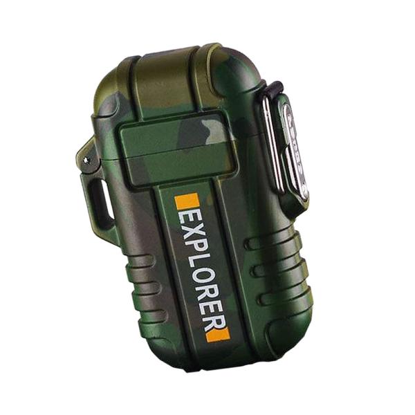 ■ 【防水機能】 IP67級防塵・防水性能有り、安全性高い、アウトドアや防災時の備えに。 【使用簡単】 電子ライターの蓋を開ければ、スイッチを押すと約1-2秒で点火。 （点火完了後、蓋を閉めてください） 【省エネ・エコ】USBライター、ガス...