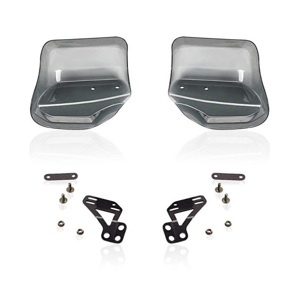 ■商品説明■安心して手が隠れるビッグサイズで防寒はもちろん、ドレスアップ効果もあります取り付け部品もセットになっているので締める道具（レンチ、ドライバー）だけあれば簡単に即取り付けができます！横幅 約18cm×高さ 約10cm×奥行き 約1...