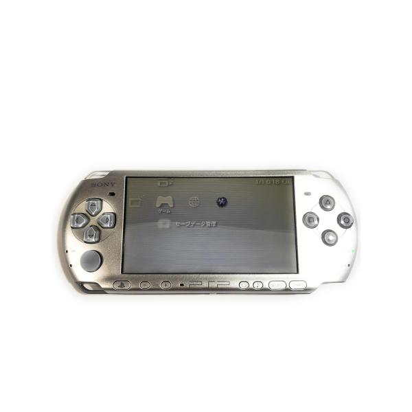 PSP3000 シルバー Sony PSP-3000 Mystic Silver Console Handheld System Tested
