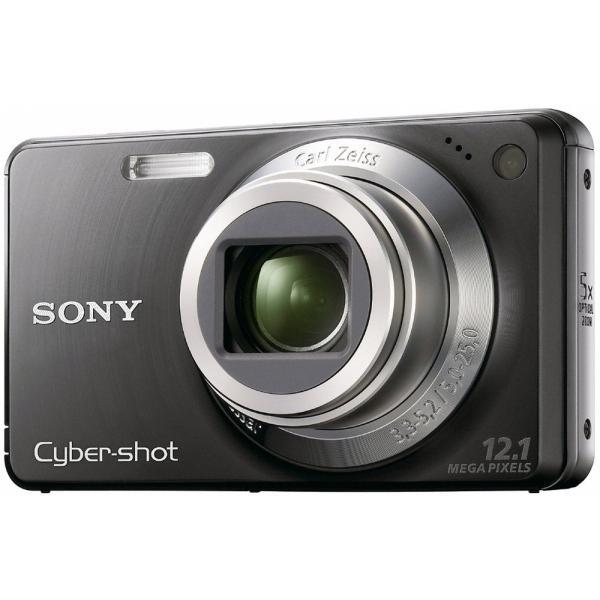 SONY デジタルカメラ Cyber-Shot(サイバーショット) W270 (1210万画素/光学x5/デジタルx8/ブラック) DSC-W270/