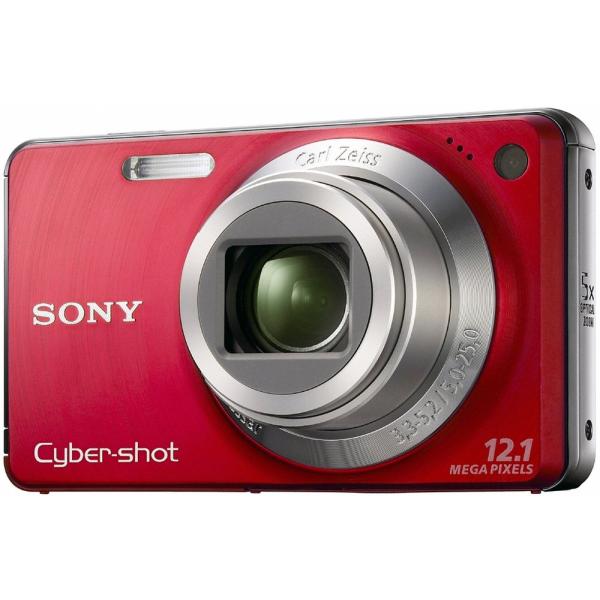 SONY デジタルカメラ Cyber-Shot(サイバーショット) W270 (1210万画素/光学x5/デジタルx8/レッド) DSC-W270/R