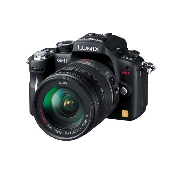 パナソニック デジタル一眼カメラ LUMIX GH1 レンズキット コンフォートブラック DMC-GH1K-K