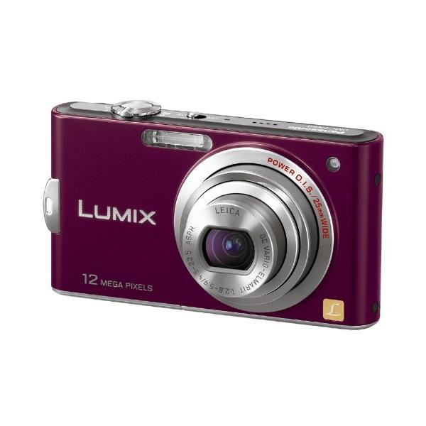 美品✨Panasonic LUMIX DMC-FX60 ボルドー ワインレッド 受け取り決まりました Panasonic デジタルカメラ LUMIX FX60