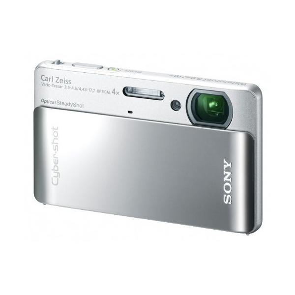 SONY デジタルカメラ Cyber-Shot(サイバーショット) TX5 (1020万画素CMOS/光学x4/シルバー) DSC-TX5/S