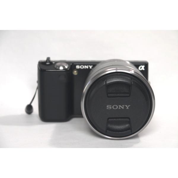 SONY デジタル一眼α NEX-5 ズームレンズキット ブラック NEX-5K/B