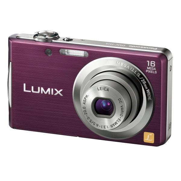 パナソニック デジタルカメラ LUMIX FH5 バイオレット DMC-FH5-V