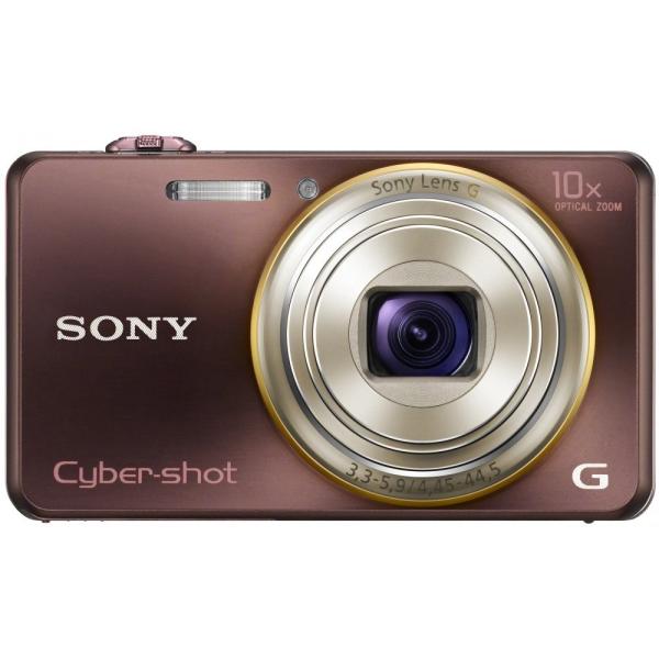 SONY Cyber-Shot(サイバーショット) WX100 (1820万/光学x10) ブラウン DSC-WX100(T)