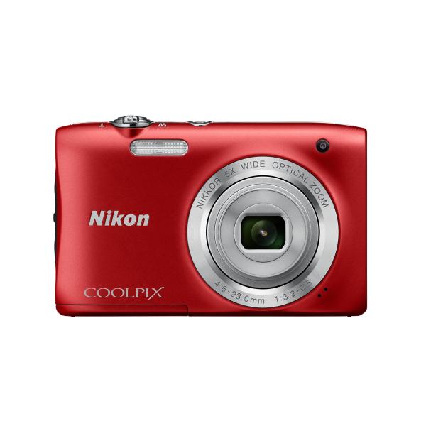 Nikon デジタルカメラ COOLPIX S2900 5倍ズーム 2005万画素 レッド S2900RD