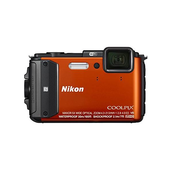 Nikon デジタルカメラ COOLPIX AW130 オレンジ