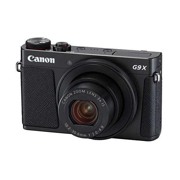 Canon コンパクトデジタルカメラ PowerShot G9 X Mark II ブラック 1.0型センサー/F2.0レンズ/光学3倍ズーム PSG