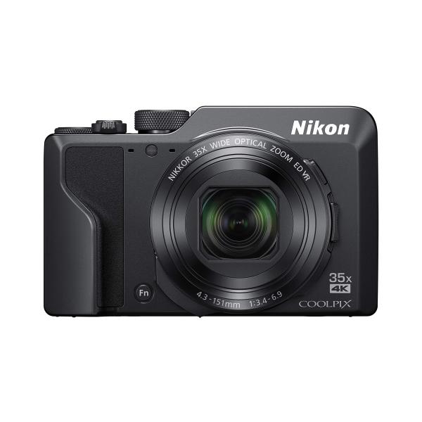 Nikon デジタルカメラ COOLPIX A1000 BK 光学35倍 ISO6400 アイセンサー付EVF クールピクス ブラック A1000BK