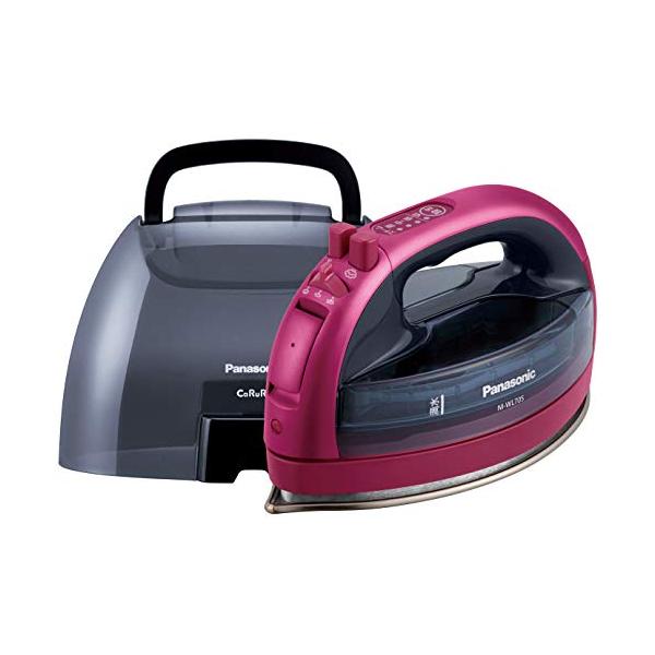 パナソニック コードレススチームWヘッドアイロン ピンク NI-WL705-P