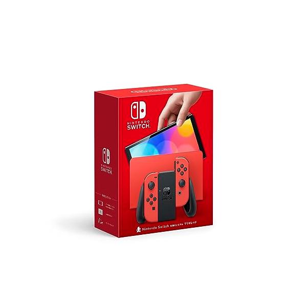 美品Nintendo Switchマリオレッド　有機ELモデル/即日発送 dashdash_b0ch2ks32m-