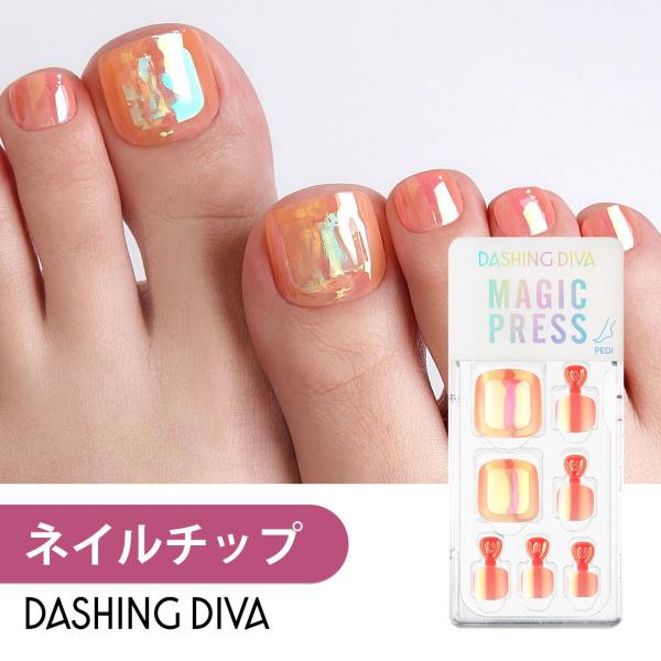 ネイルチップ ネイルシール ジェルネイル ネイル シール ジェル ペディキュア フット 足 つけ爪 ダッシングディバ 公式 マジックプレス Mdr1096pp Dashing Diva ヤフー店 通販 Yahoo ショッピング