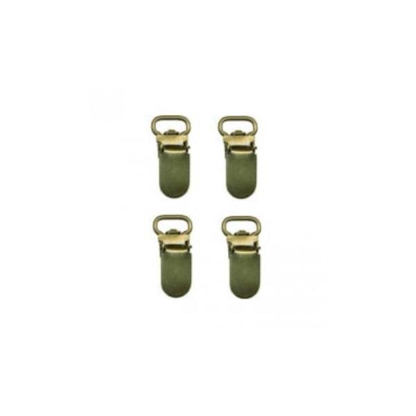 INAZUMA イナズマ サスペンダー金具 10ミリ 4個入 アンティークゴールド AK-11-10AG