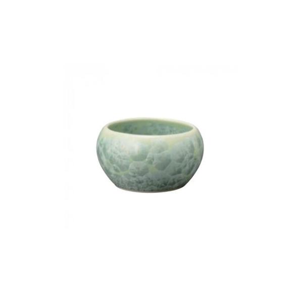京都 花結晶II 香炉 清水焼 浅緑 321l00g900072