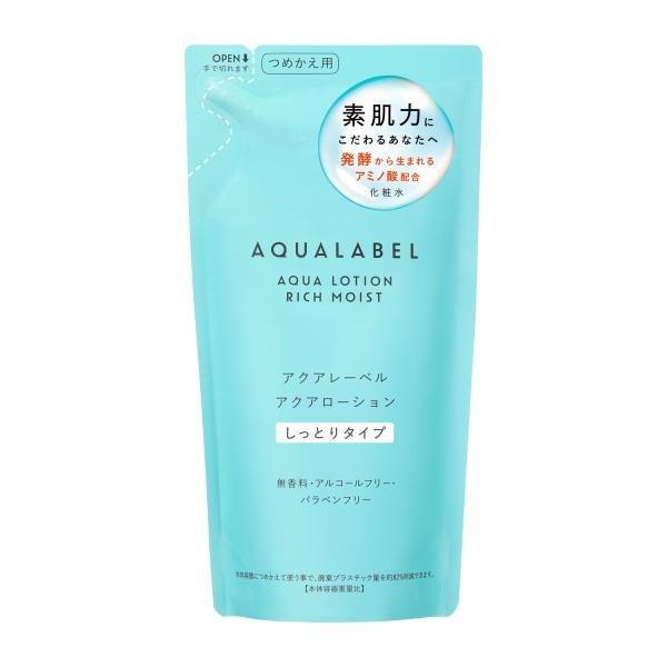資生堂 アクアレーベル アクアローション しっとり つめかえ用 180mL 化粧水