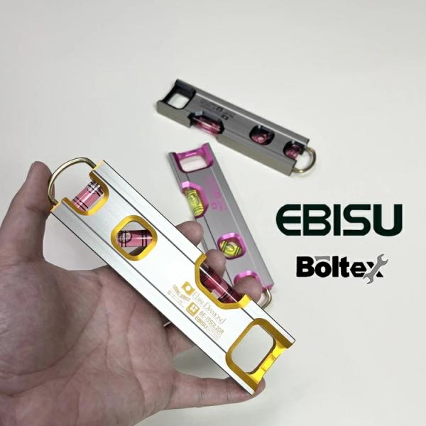 ■ボルテックス×エビス Boltex×EBISUBE-15SOL2 アルミ削り出し ソリッドレベル2■カラーBE-15SOL2BK(ブラック)BE-15SOL2OR(オレンジ)BE-15SOL2P(ピンク)■機能・測定基準面がV溝付でパイプ...
