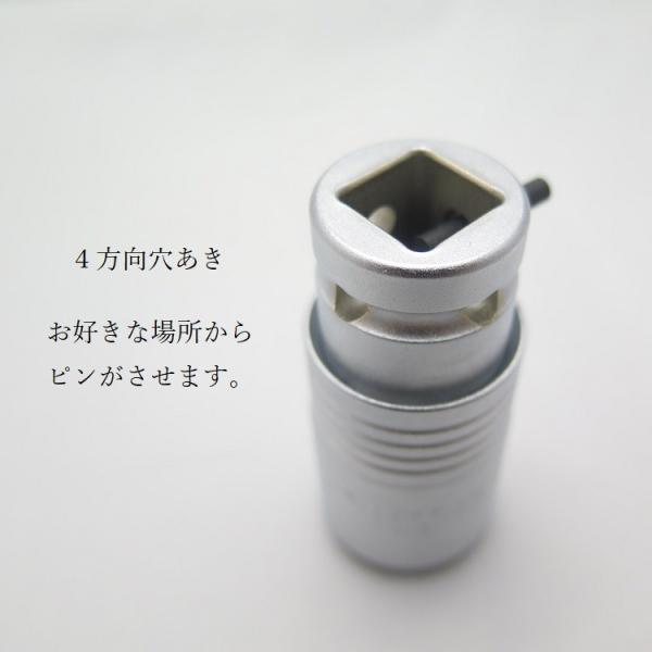 椿モデル インパクトレンチ用 ダブルソケット 12角 PG1924-12K 19mm