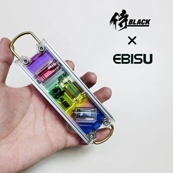 ■侍ブラック 侍BLACK×エビス EBISUSRB-TBPROレインボーカラー トビレベル・プロ■カラー(本体×気泡)本来カラー：レインボーカラー気泡カラー：縦レッド、横グリーン、斜めブルー■機能・測定基準面がＶ溝付でパイプ等の測定ができ...