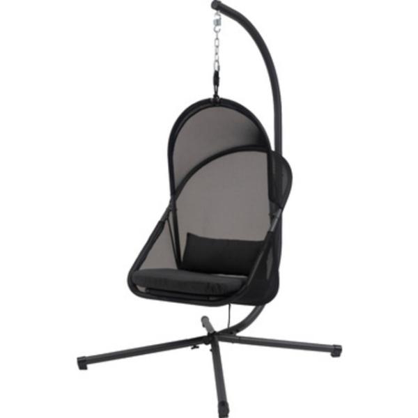 リゾート気分でリラックスできるハンギングチェアしっかりした設計でゆったりリラックスできるハンギングチェア。身体を預けてリラックスし揺られながら本を読んだり、音楽を聴いたり、優雅に過ごすことができます。身体全体を包み込む形状なので安心感も抜群...