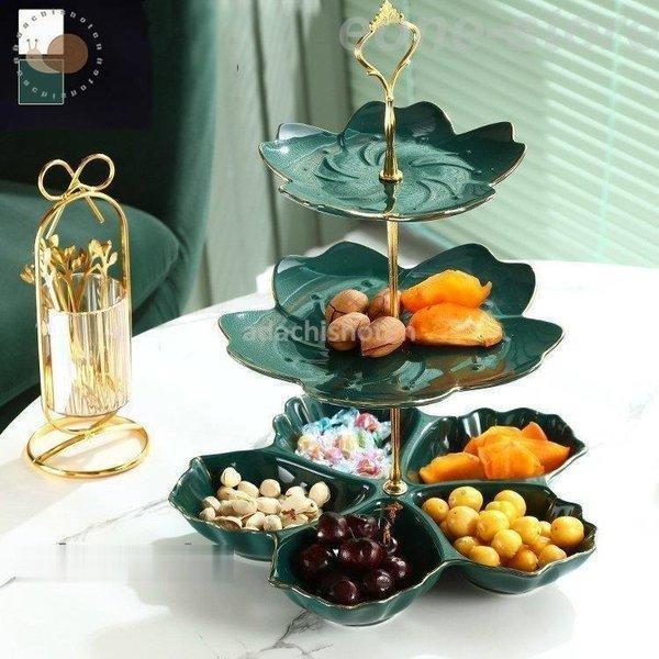 楽天市場】A05386320220724-22 ケーキ スタンド プレート 2段セット