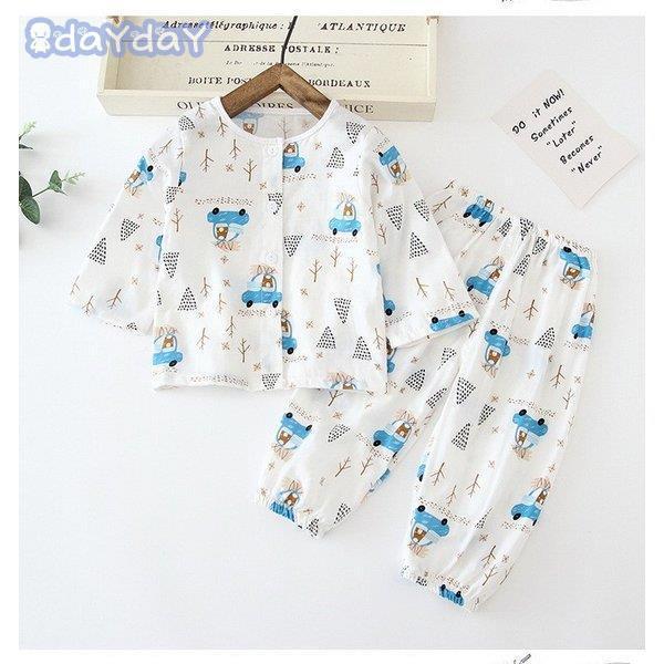 子供パジャマ 長袖 キッズパジャマ 女の子 男女兼用 前開きルームウェア 前ボタンこどもパジャマ 綿パジャマ 夏 部屋着 寝巻き 薄手 7色 80 90 100 110 1cm Aone 1026 Etsy92 Day Day Shop 通販 Yahoo ショッピング