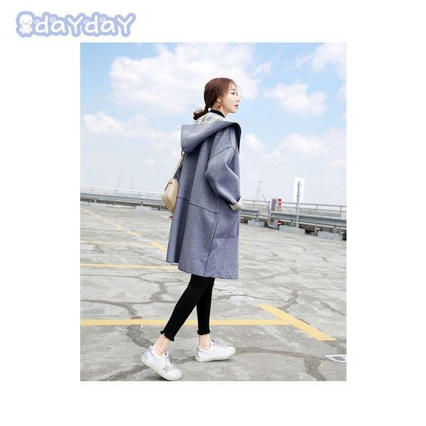 カラー レディース ダッフルコート ロングコート レディース服 オプション