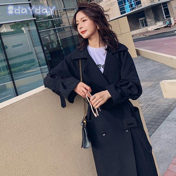トレンチコート レディース 40代 ロング丈ジャケット スプリングコート 春コート 黒 アウター 秋服 韓国風 オーバー 30代 40代 50代 大きいサイズ オシャレ :aone-1026-tops254:day day shop - 通販 - Yahoo!ショッピング トレンチコート レディース 40代 ロング丈ジャケット スプリングコート 春コート 黒 アウター 秋服 韓国風 オーバー 30代 40代 50代 大きいサイズ オシャレ :aone-1026-tops254:day day shop - 通販 - Yahoo!ショッピング